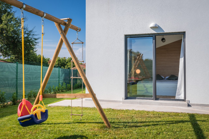 Villa Mateo mit beheiztem Pool, Valbandon, Istrien, Kroatien Valbandon